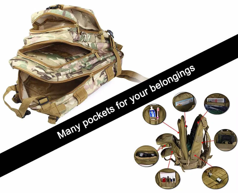 3P Tactical Backpack Military
