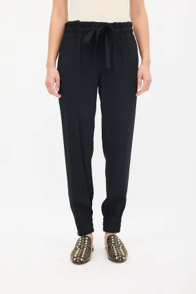 Black Drawstring Jogger