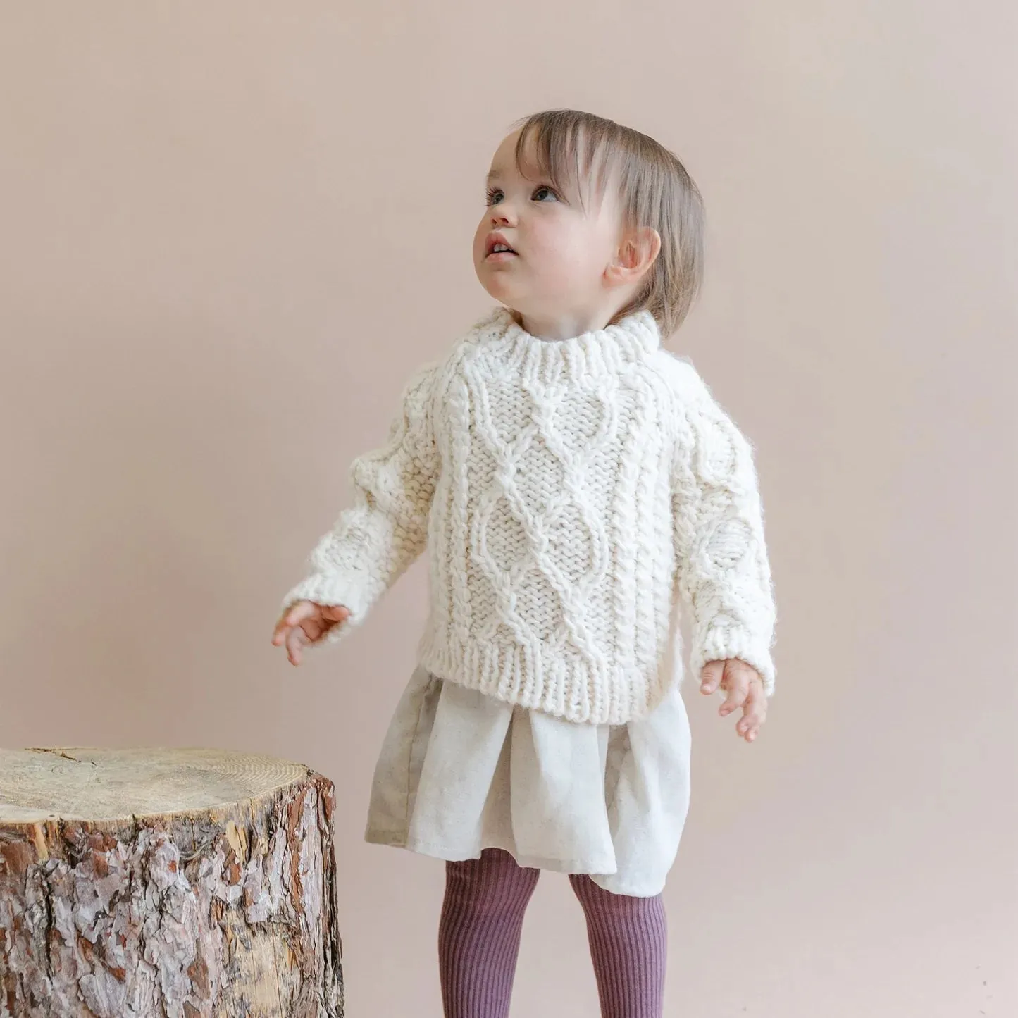 Blueberry Hill Fisherman Sweater