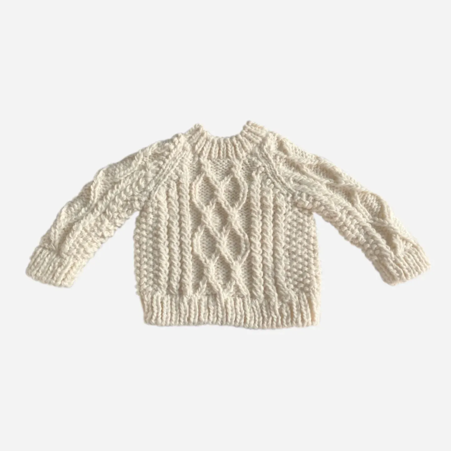 Blueberry Hill Fisherman Sweater