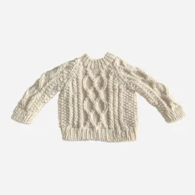 Blueberry Hill Fisherman Sweater