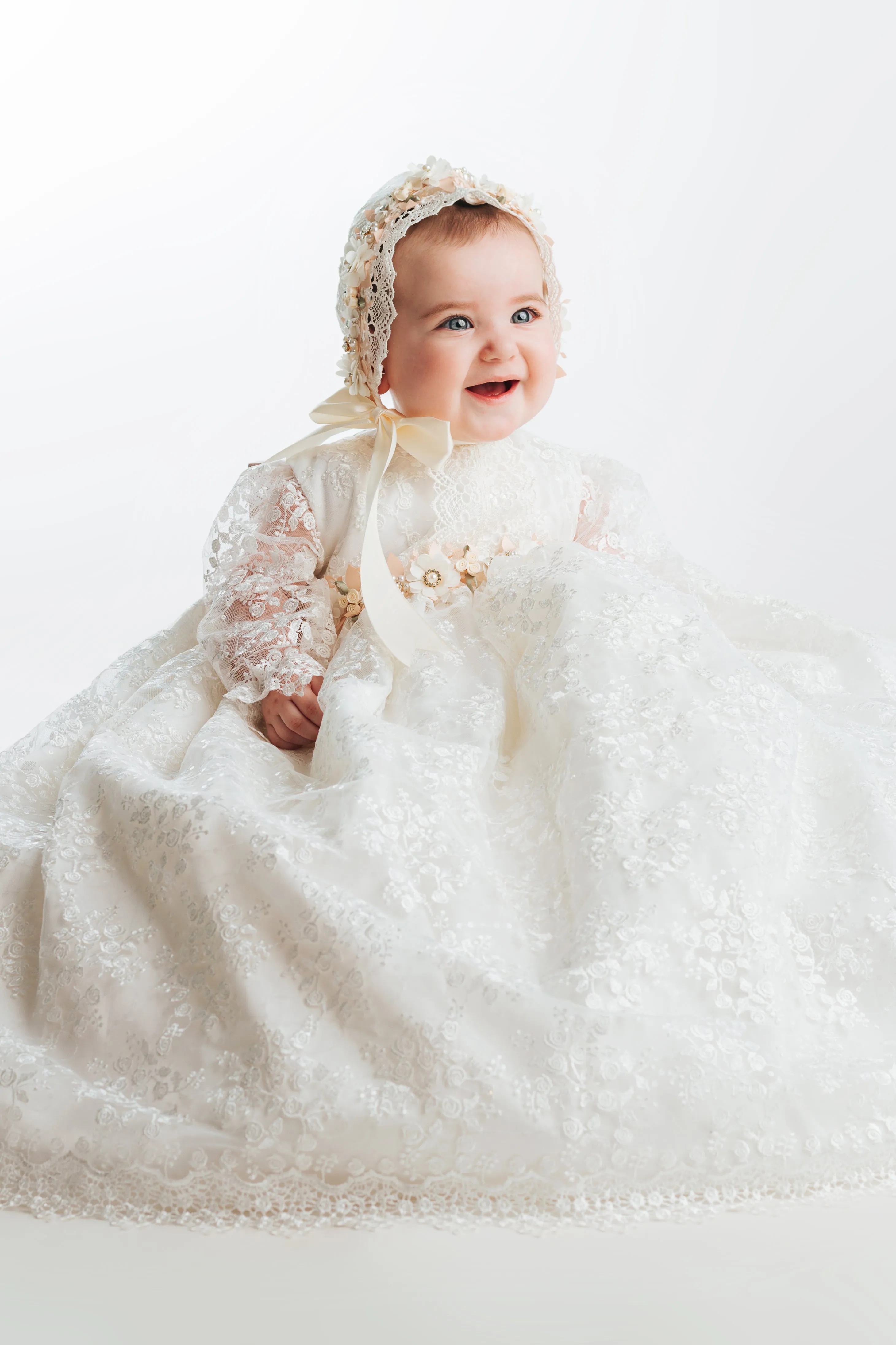 Christening Dress G043   Candle Set