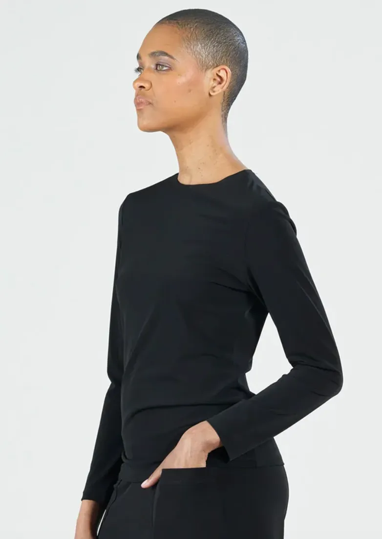 Clara SunWoo Long Sleeve Hi Neck Tee