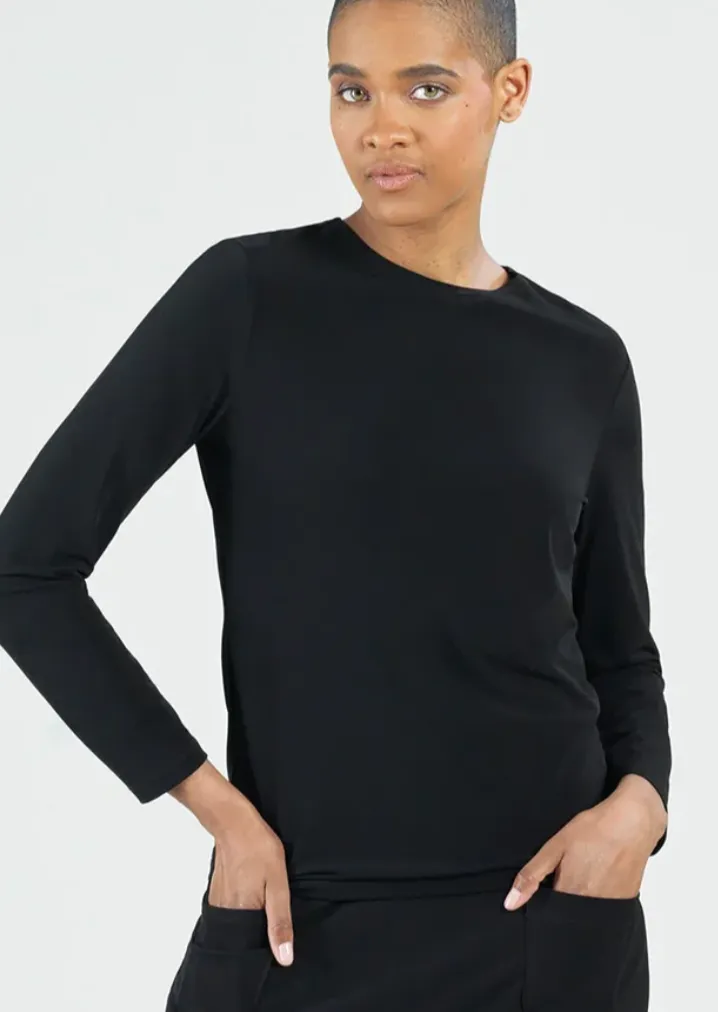 Clara SunWoo Long Sleeve Hi Neck Tee