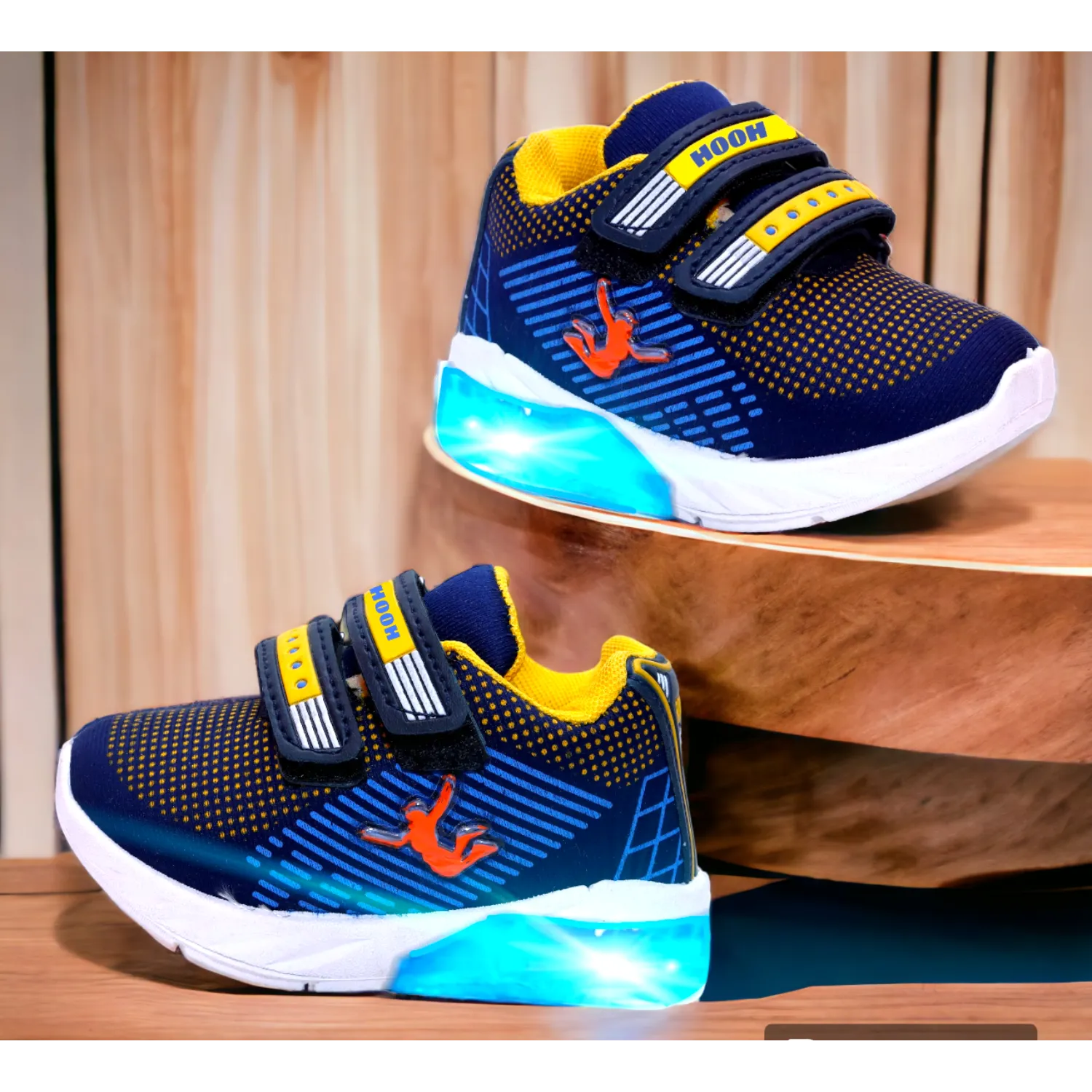 Colored Kid’s Unisex Tarzan LED Shoes