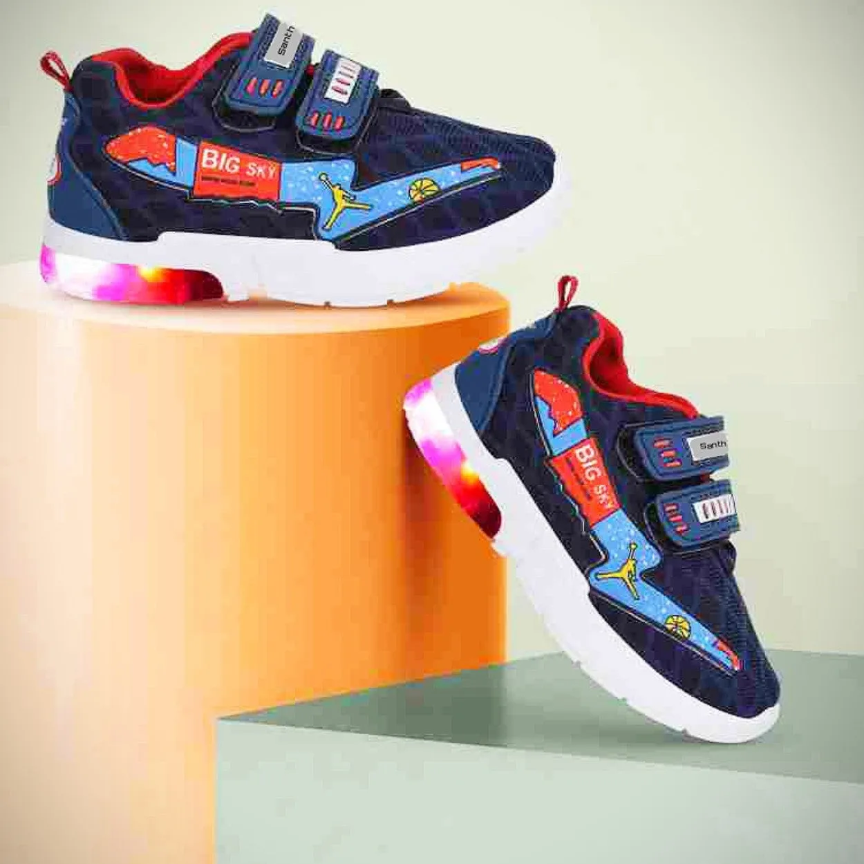 Colored Latest TARZAN LED Shoes for Boys and Girls