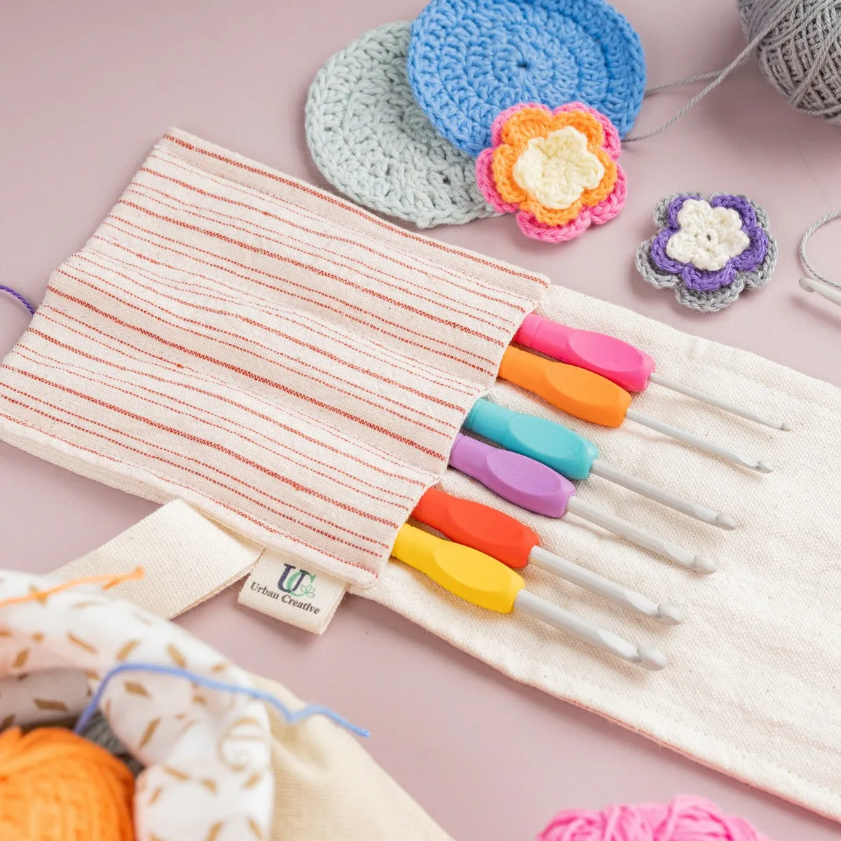 Cutlery Wrap Holder | Kala Cotton | Multi-Pocket And Multi-Purpose | Travel Apt