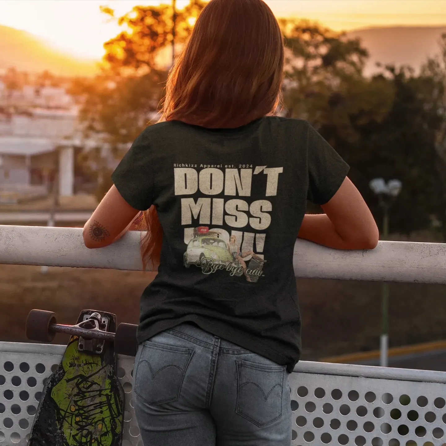 Damen Shirt Premium Organic "dont miss you"