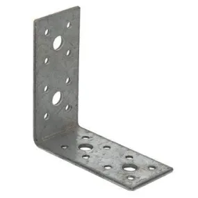 Galvanised Heavy Duty Angle Brackets - All Sizes Galvanised Heavy Duty Angle Brackets - All Sizes