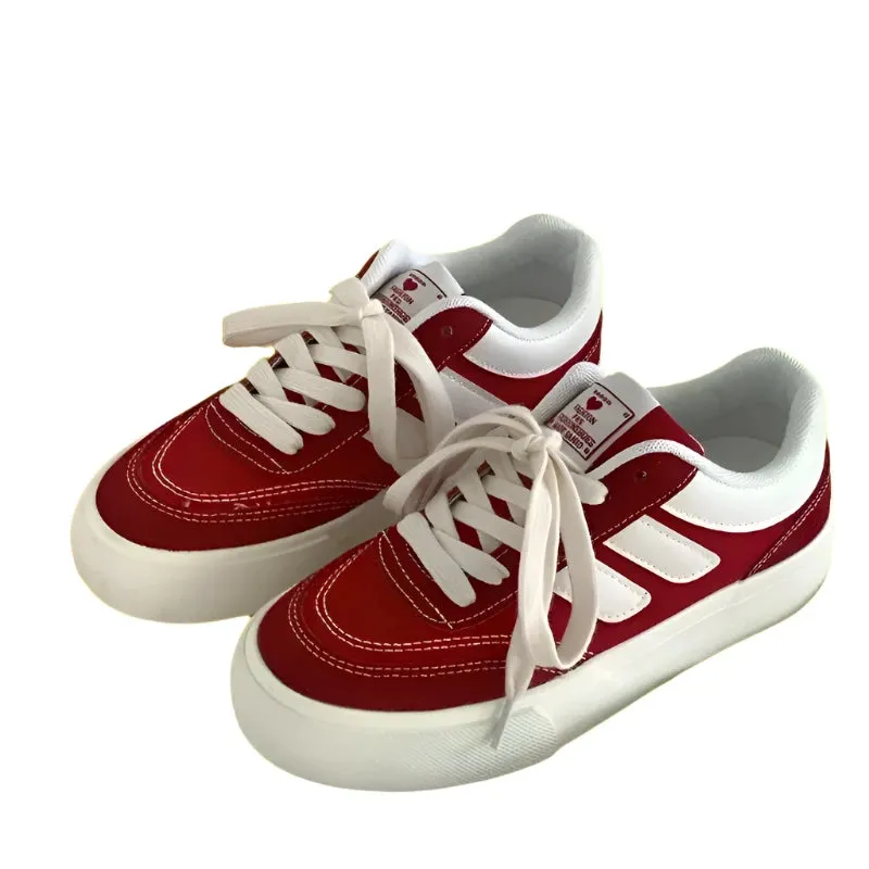 Girls' Brand Spring Outdoor Casual Sneakers | Women’s Jogging Vulcanized Shoes | Chunky Platform Flats | Sport Trainers & Tennis Shoes