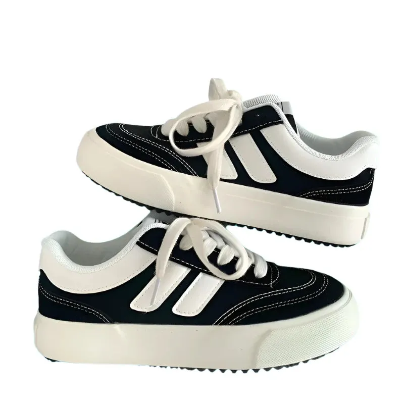 Girls' Brand Spring Outdoor Casual Sneakers | Women’s Jogging Vulcanized Shoes | Chunky Platform Flats | Sport Trainers & Tennis Shoes