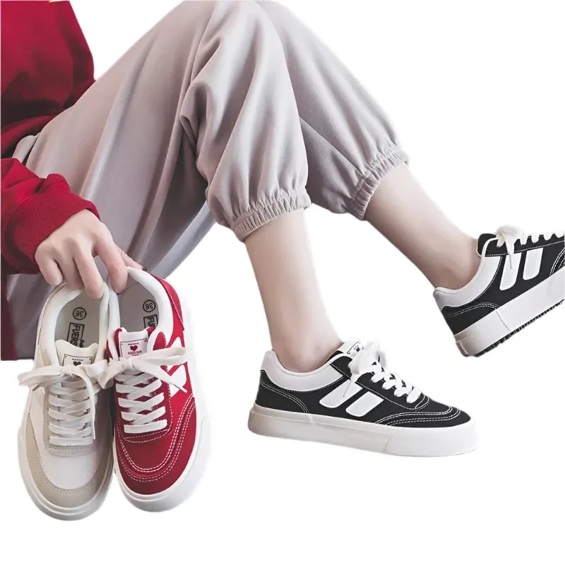 Girls' Brand Spring Outdoor Casual Sneakers | Women’s Jogging Vulcanized Shoes | Chunky Platform Flats | Sport Trainers & Tennis Shoes