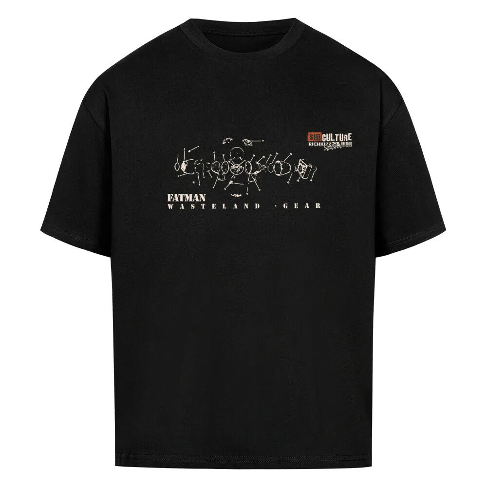 Herren Oversized Shirt "FATMAN"