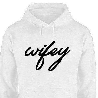 Hubby and wifey hoodies