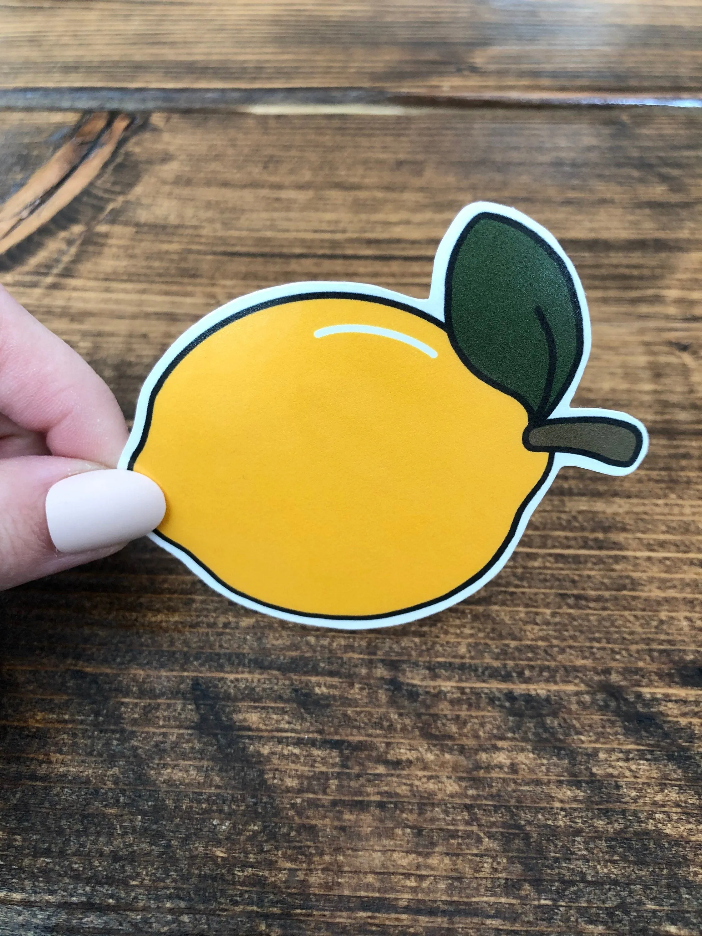 Lemon Sticker
