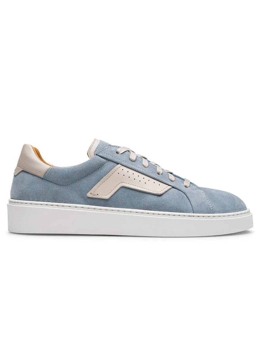 Magnanni Phoenix in Sky Blue Suede/Cream