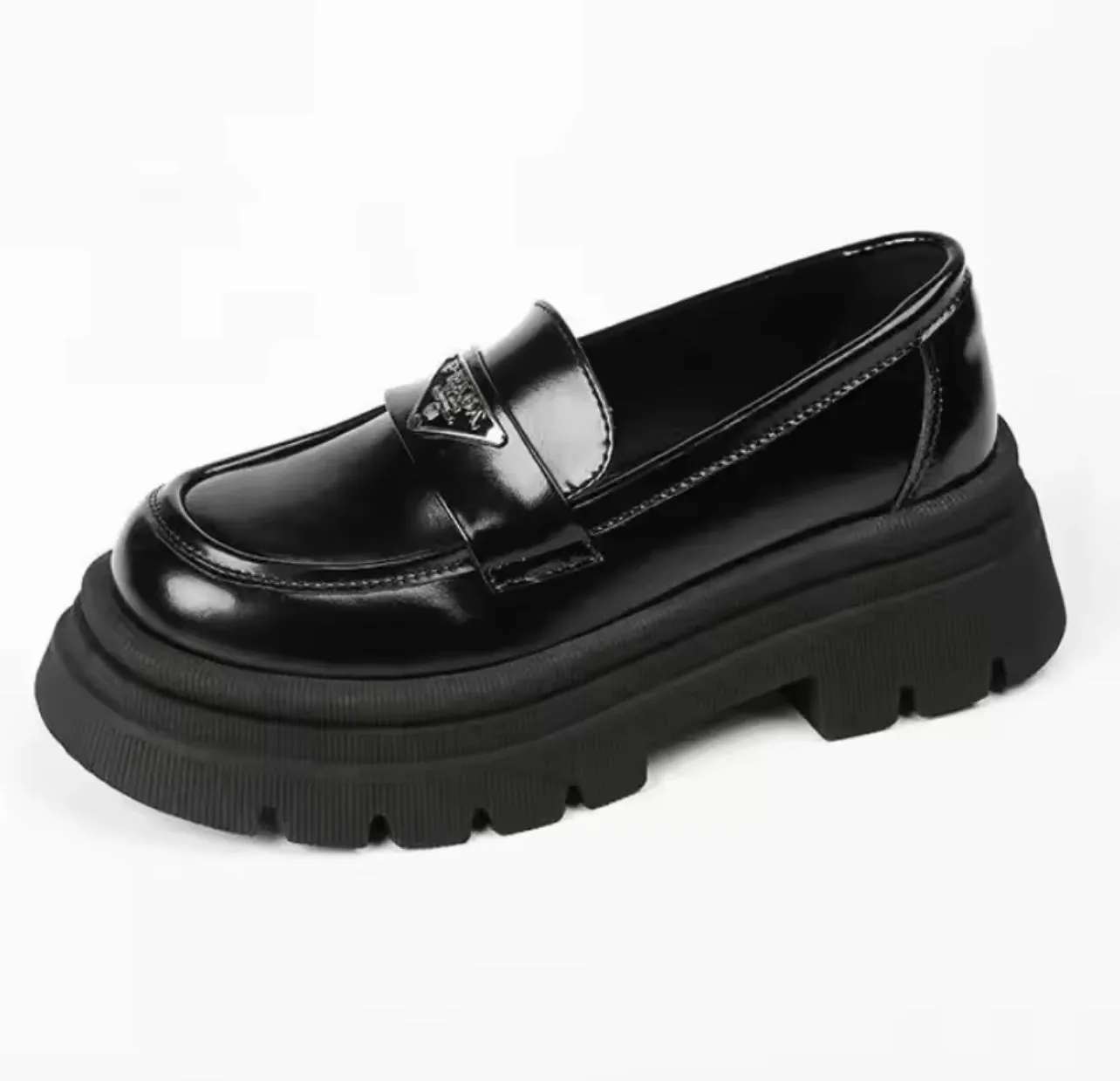 Men's Trendy Leather High Heeled Shoes - 518430