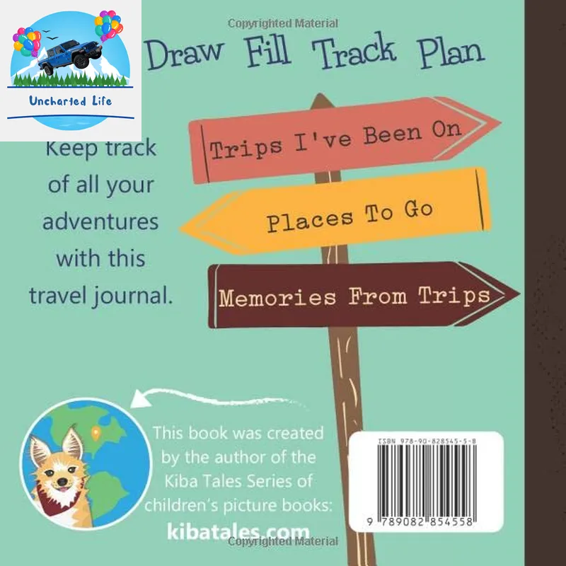 My Adventures: A Kid's Travel Journal for Little Explorers