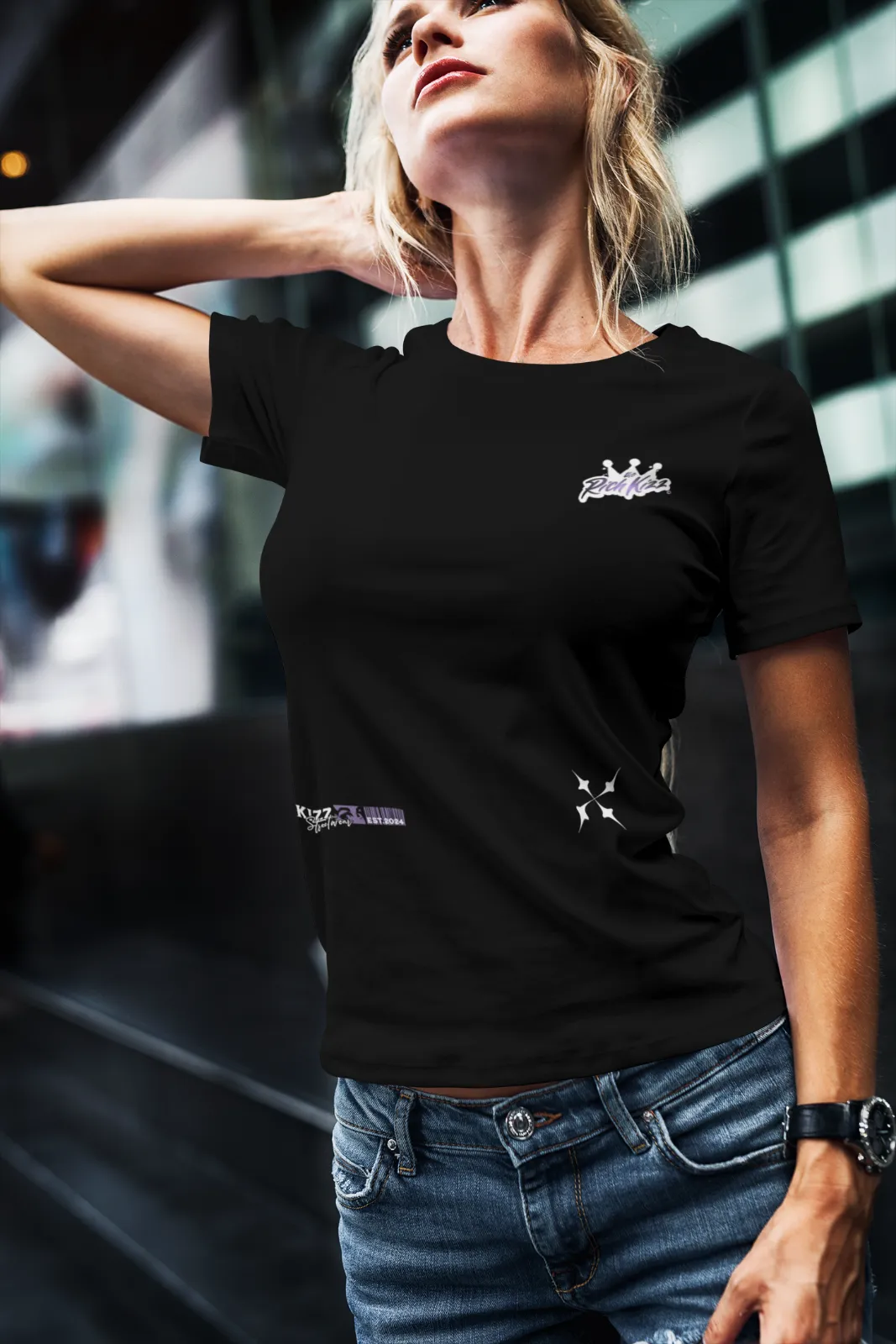 Premium Shirt Frauen Richkizz Streetwear "Germany"