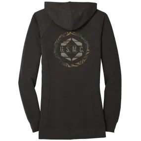 QUICKSILVER Ladies USMC Zip Hoodie