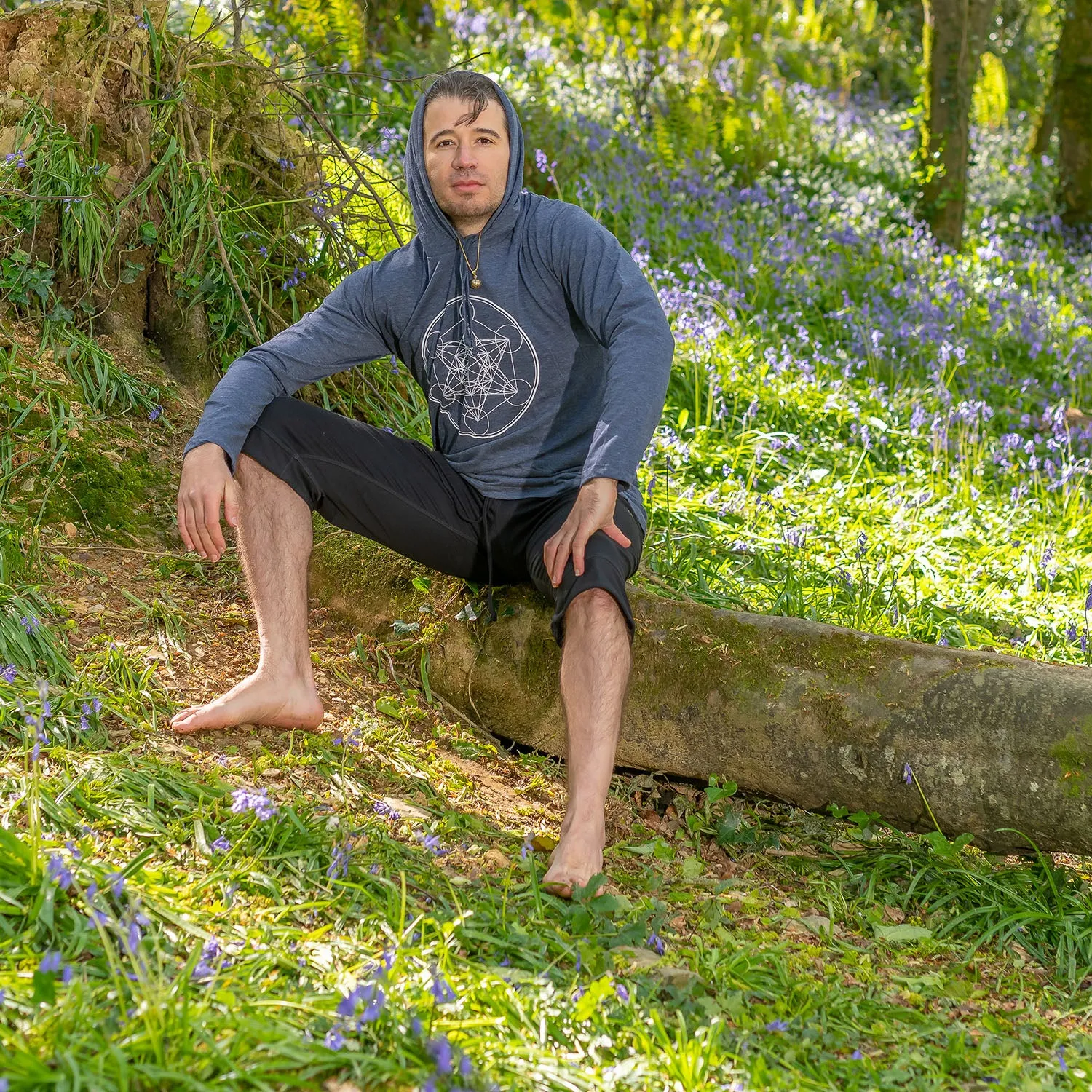 Shiva Hoodie - Metatrons Cube Print
