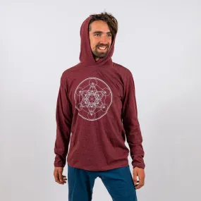 Shiva Hoodie - Metatrons Cube Print