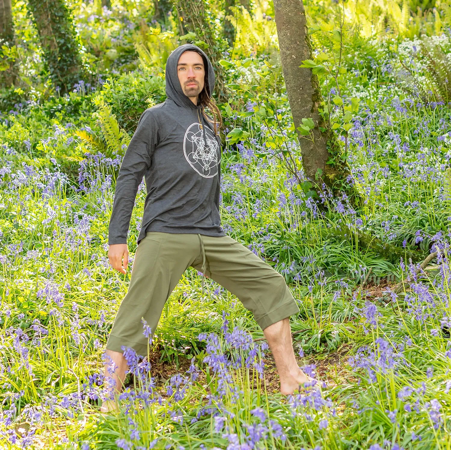 Shiva Hoodie - Metatrons Cube Print