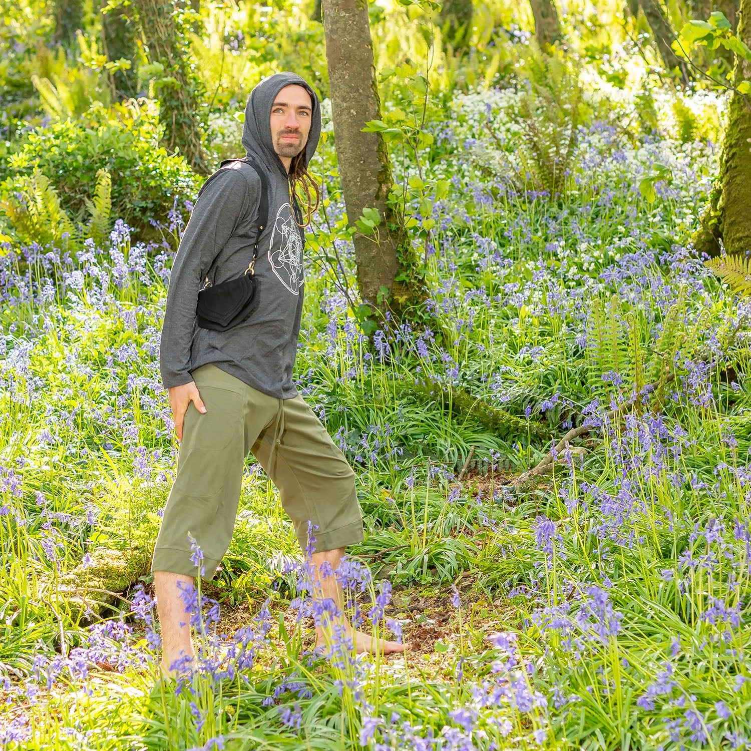 Shiva Hoodie - Metatrons Cube Print