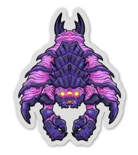 Sticker Starcraft Zerg Drone