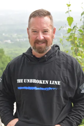 Unbroken Blue Line Hoodie