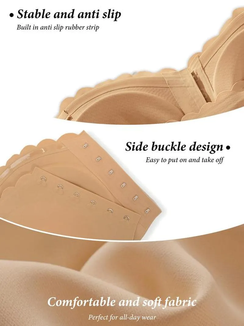 Women'S Strapless Bra, Fashion Comfortable Breathable Bra, Women'S Lingerie for All Seasons