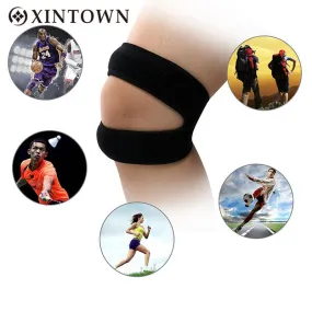Xintown Unisex Professional Leg Knee Shin Guard Cycling Football Basketball Running Sports Safety Kneepad Patella Support